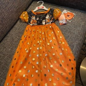 NWT Disney Mickey and Minnie Halloween Nightgown/costume 3T